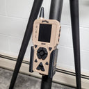 Lucky Duck LD2XR thermal scope mounted on tripod, ideal for predator hunting and night vision gear.
