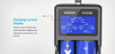 XTAR VC2 Li-ion Battery Charger with LCD Display Screen