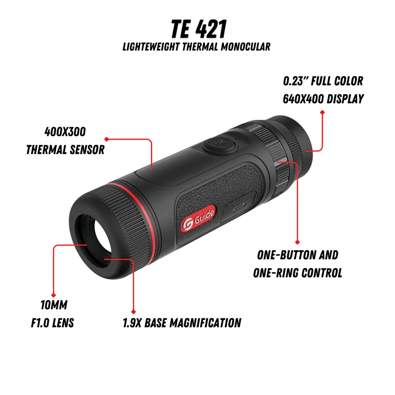 Guide TE421 Thermal Monocular - Thumbnail 5