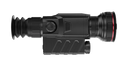 Black thermal rifle scope with red ring, designed for predator hunting and night vision use.