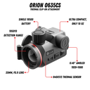 Orion O635CS Clip-On Features 