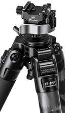 Leofoto MF Juggernaut tripod with safety lock, ideal for thermal rifle scopes and hunting optics