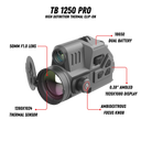 TB1250 PRO Thermal Clip-On 1280X1024 50mm 18mK