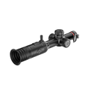 High-performance thermal rifle scope with zoom and focus controls for predator hunting