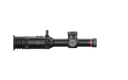 Black thermal rifle scope with red accent, model TU425SE 3.0, for predator hunting