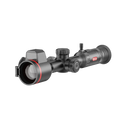 Guide thermal rifle scope with red accent, designed for predator hunting and night vision use.