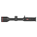 Guide thermal rifle scope with red accents, designed for predator hunting and night vision use.