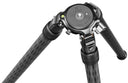 Leofoto carbon fiber tripod with ball head for stable thermal scope mounting